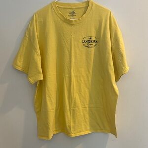 Yellow Short Sleeve Tee for Men
